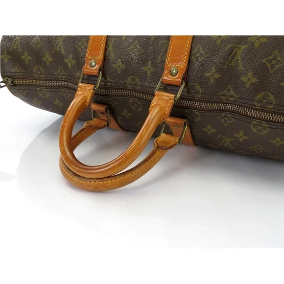 Louis Vuitton Brown Monogram Duffel Bag - Picture 9 of 16